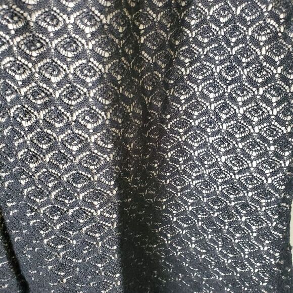 Talbots Silk Lace Overlay Sleeveless Top Size Large - Picture 5 of 7